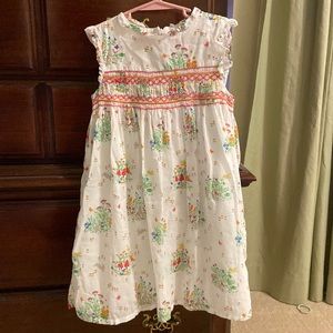 Girls Mini Boden Easter dress